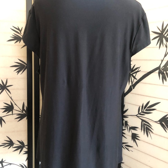 Gilligan & Ohama Black Sleepwear Top Plus Size XXL - 2X - Picture 5 of 11